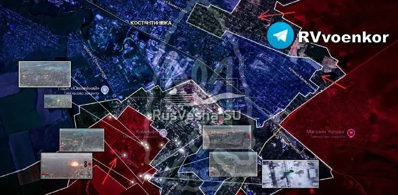 ПАКАО КОНСТАНТИНОВКЕ: Руска војска гази одбрану украјинских оружаних снага и опкољава град