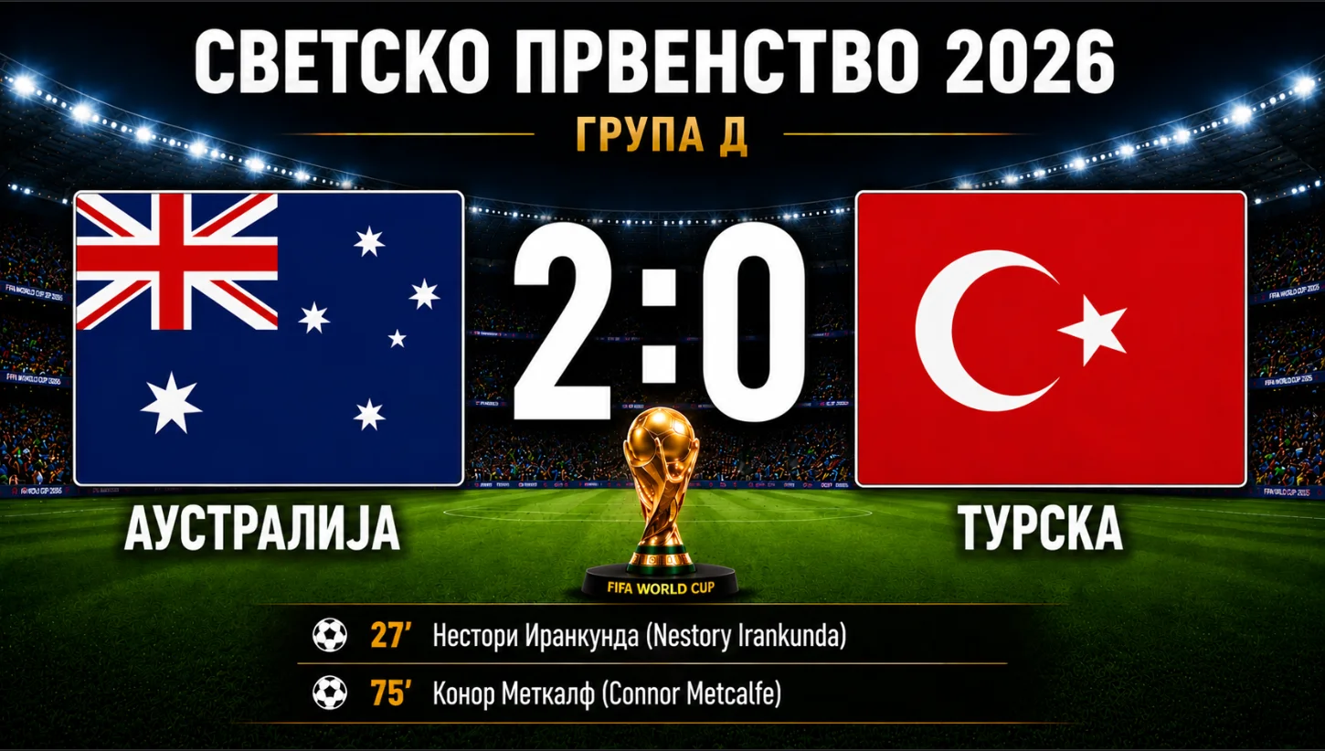 Аустралија казнила промашаје Турске и стигла до велике победе