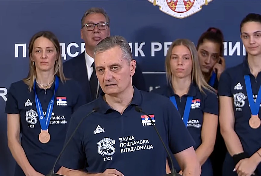 Терзић пред Вучићем цитирао Ђоковића - председнику није било баш свеједно (ВИДЕО)