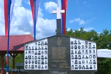 У Залазју код Сребренице обележене 34 године од убиства 69 српских цивила и војника, које су на Петровдан 1992. убили припадници муслиманских снага